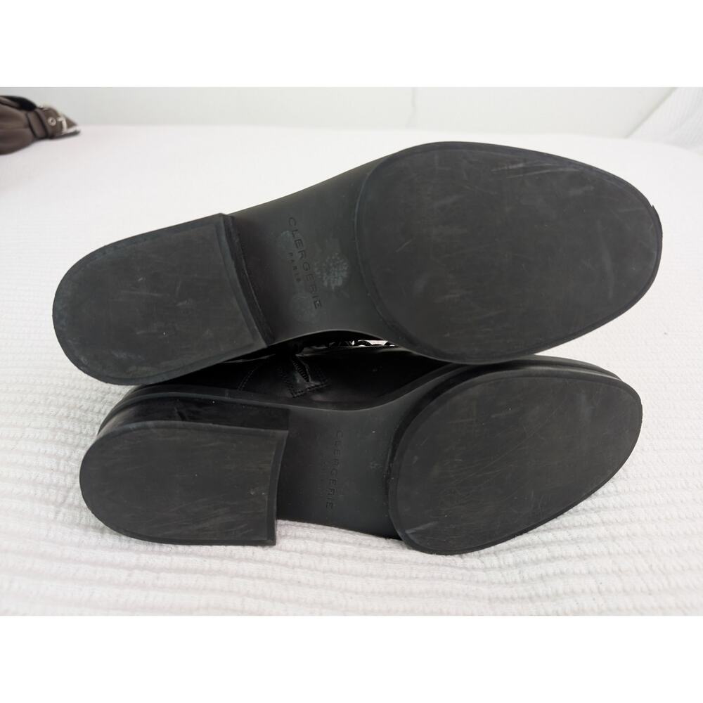 Clergerie Black Leather Radio Boot - Picture 8 of 16